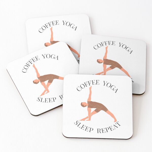 Item preview, Coffee Yoga Sleep Repeat designed and sold by karolaan.