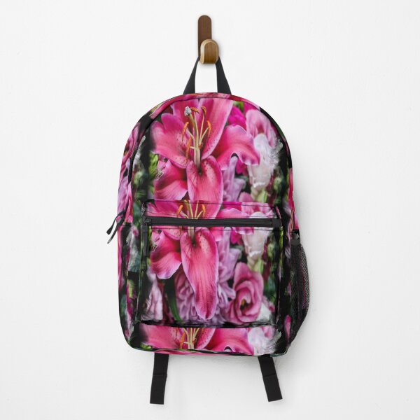 Item preview, Star Gazer Lily Floral Graphic designed and sold by Paula Helit.