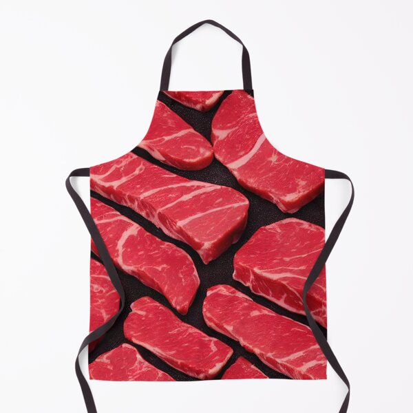 Item preview, Fresh Steaks, seamless pattern. designed and sold by alekxemko.