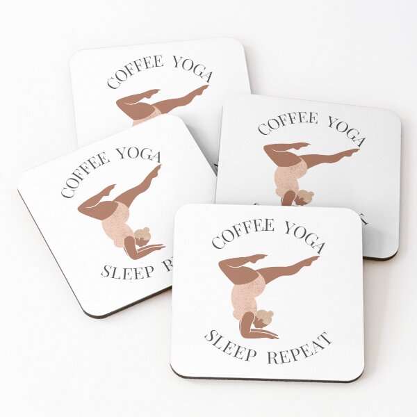 Item preview, Coffee Yoga Sleep Repeat designed and sold by karolaan.