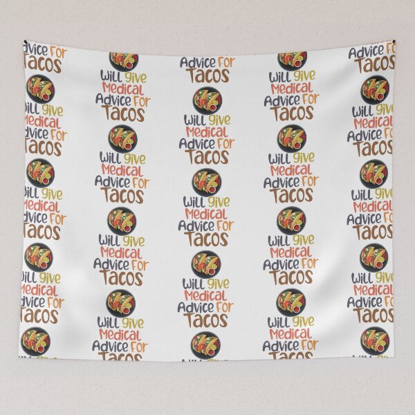 Item preview, Dará consejos médicos para tacos designed and sold by nextneveldesign.