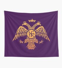 Byzantinische Adler-Symbol-Flagge Wandbehang