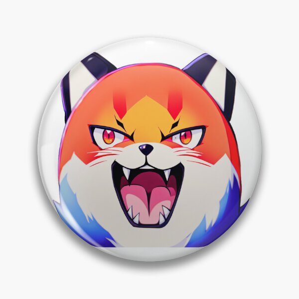 Item preview, cute angry fox warning you not to get closer  designed and sold by Pinghing.