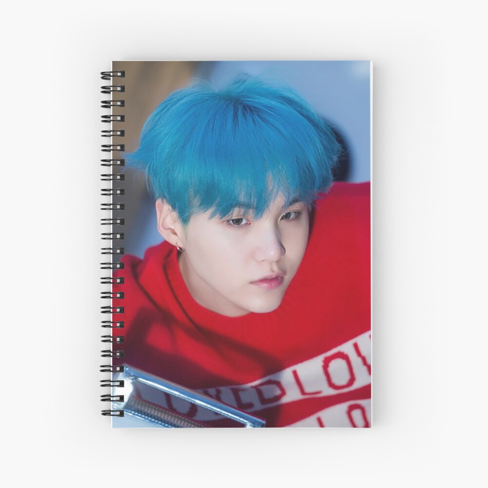 "Suga BTS" Spiral Notebook for Sale by baekgie29 Redbubble