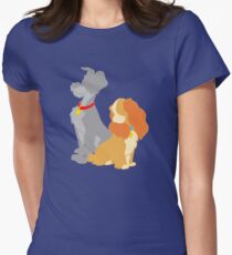 Two hounds Women's Fitted T-Shirt