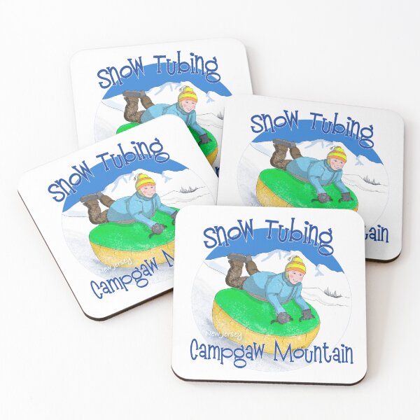 Item preview, Snow Tubing On Campgaw Mountain, New Jersey designed and sold by MMc Buck.