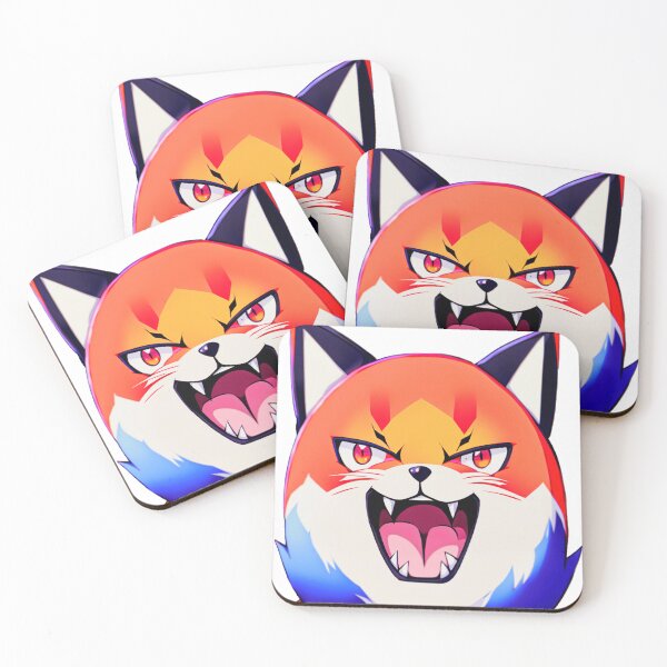 Item preview, cute angry fox warning you not to get closer  designed and sold by Pinghing.