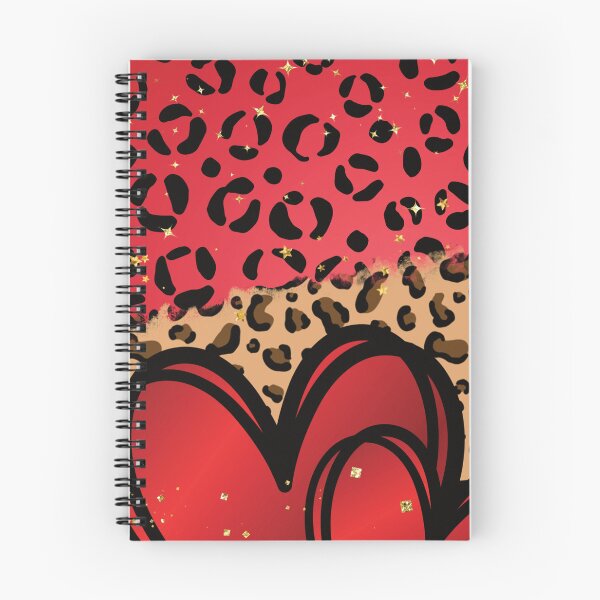 Item preview, Red heart Leopard Print cheetah pattern designed and sold by Sasikharn.