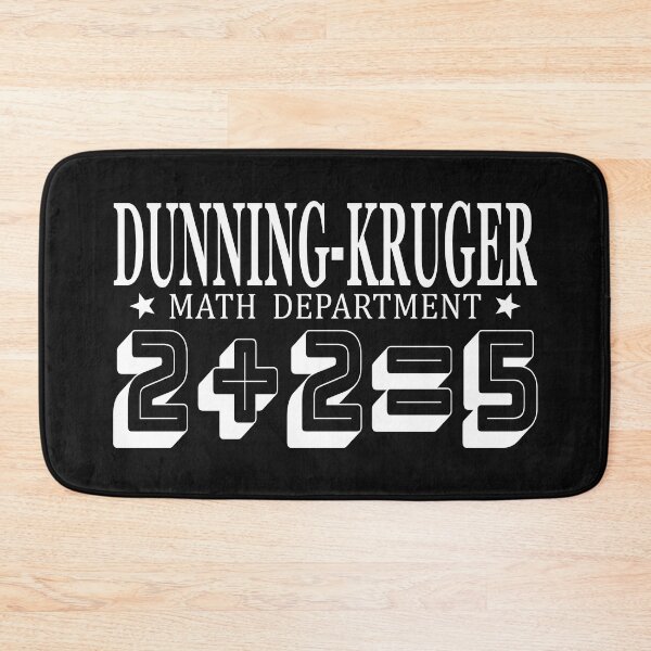 Item preview, Dunning-Kruger math department designed and sold by jdtees.