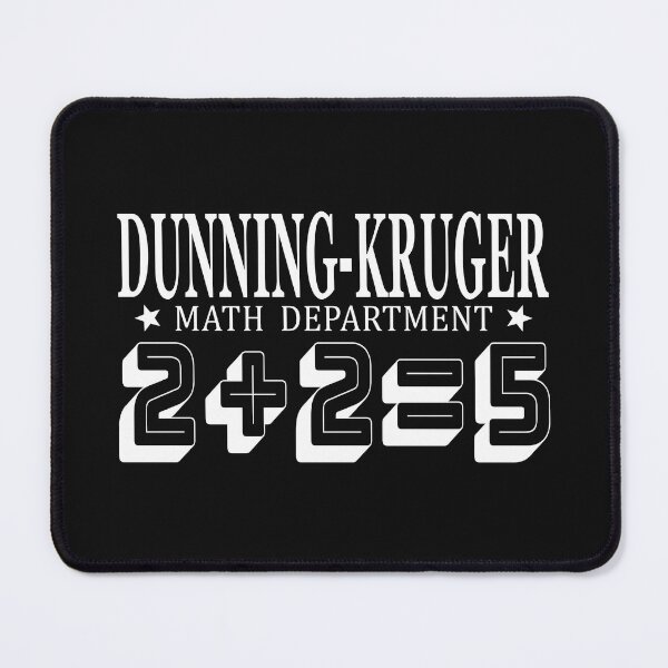 Item preview, Dunning-Kruger math department designed and sold by jdtees.