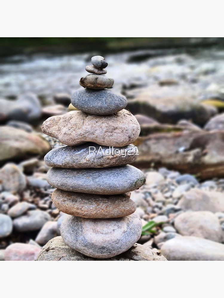 Thumbnail 5 of 5, Coasters (Set of 4), Stacked Rocks designed and sold by RAdley21.