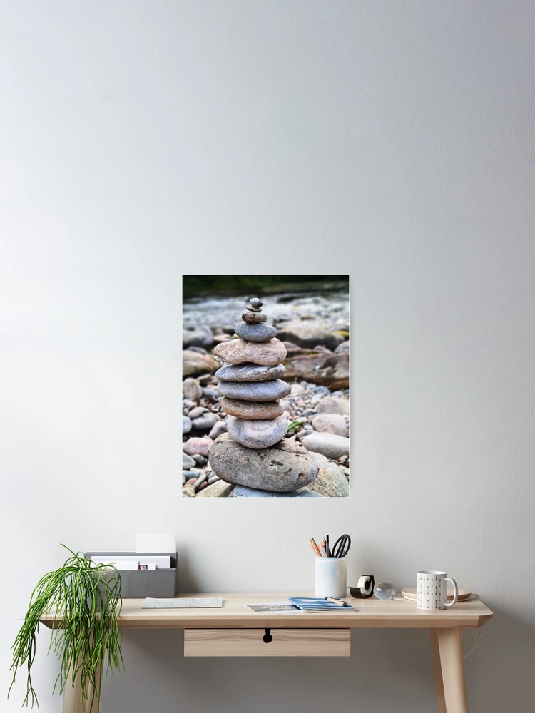 Thumbnail 2 of 3, Poster, Stacked Rocks designed and sold by RAdley21.