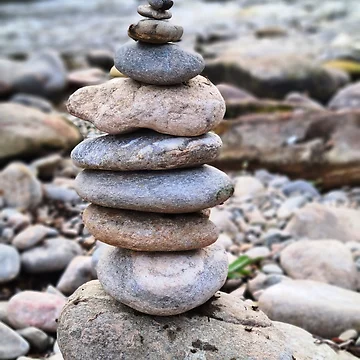 Artwork thumbnail, Stacked Rocks  by RAdley21