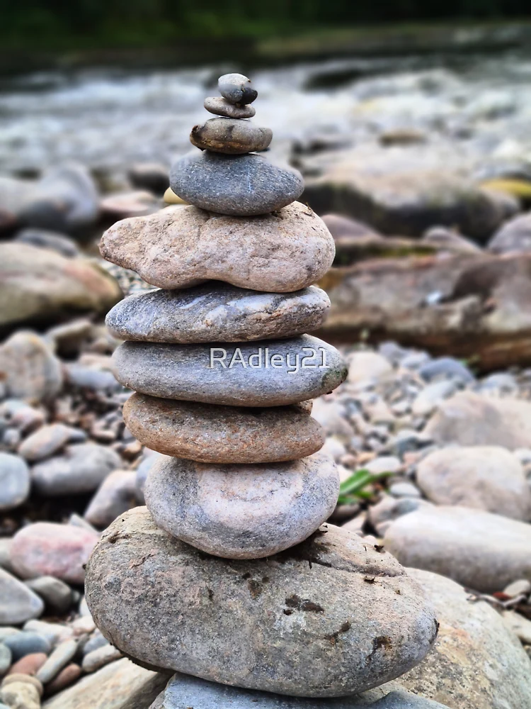 Thumbnail 7 of 7, Oversized T-Shirt, Stacked Rocks designed and sold by RAdley21.