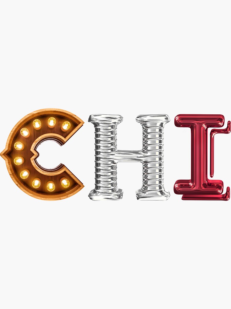 chicago-abbreviation-with-magazine-letters-sticker-for-sale-by