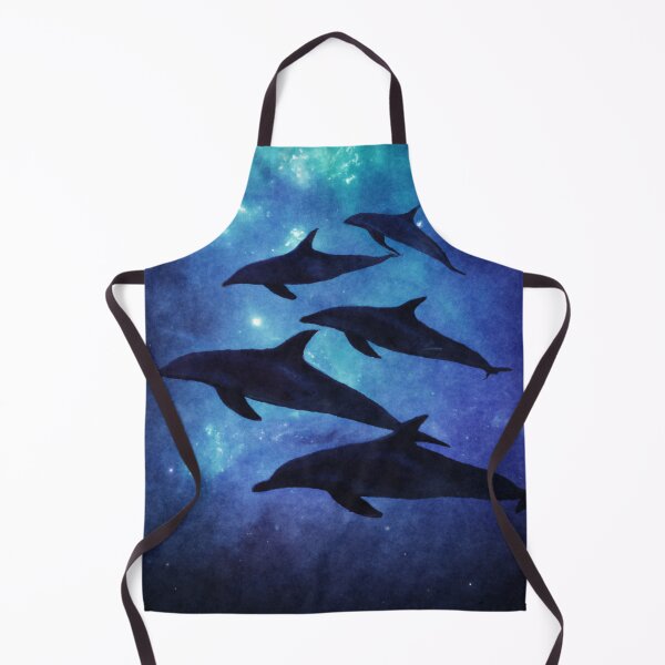 Item preview, School of dolphins swimming through the ocean designed and sold by tinytiger77.
