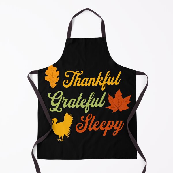 Item preview, Thankful Grateful Sleepy, Funny Thanksgiving Humor designed and sold by artfulnotebook.
