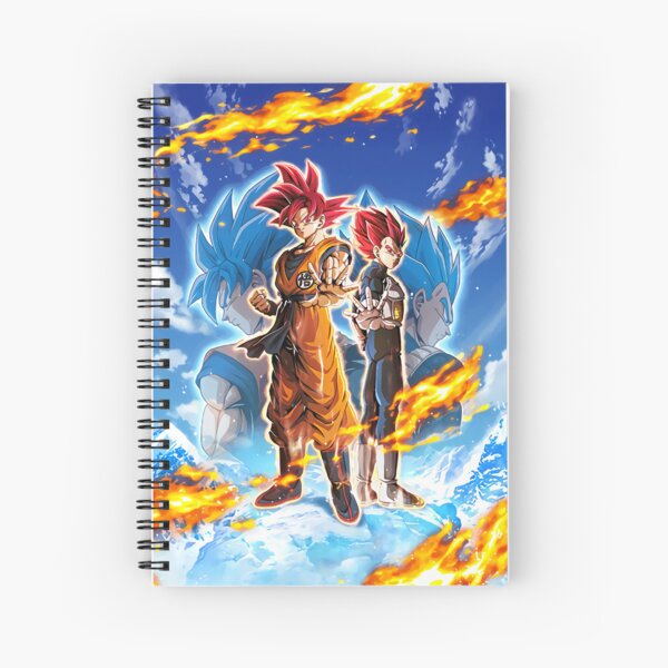 Goku super Saiyan blue Spiral Notebook by Amar Maruf - Pixels