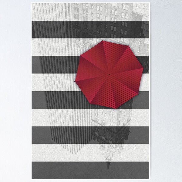 Item preview, Rainy day in Manhattan designed and sold by OkopipiDesign.