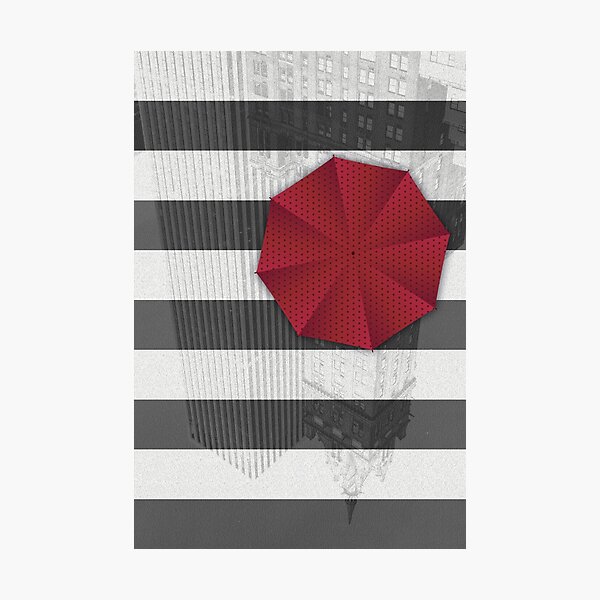 Item preview, Rainy day in Manhattan designed and sold by OkopipiDesign.