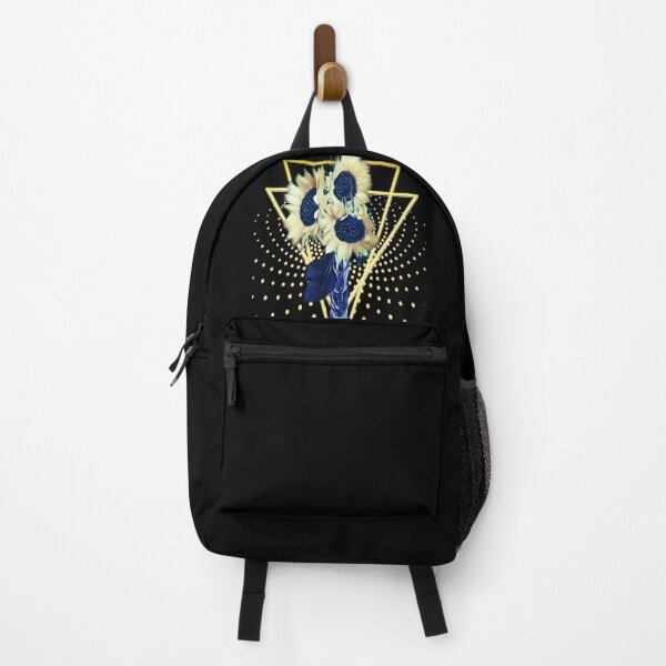 Item preview, Painted Sunflowers & Golden Triangles and Spray designed and sold by Paula Helit.