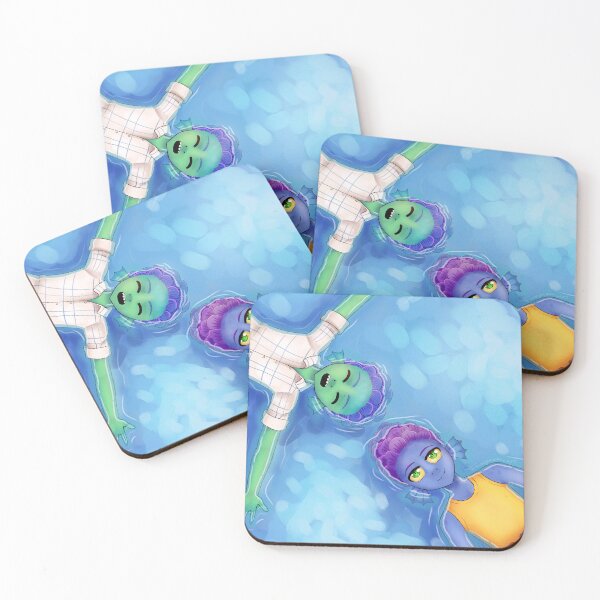 Item preview, taking a swim designed and sold by honeybeam-art.