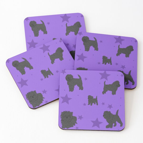 Item preview, Affenpinscher Pattern Purple designed and sold by Ashley Gagnon.