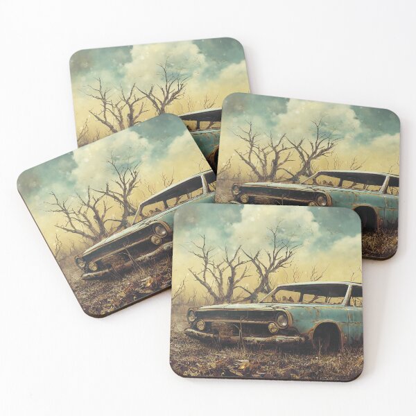 Item preview, Muscle Car in a Postapocalyptic World, a perfect gift for all American Industry fans designed and sold by RodZnRoll.