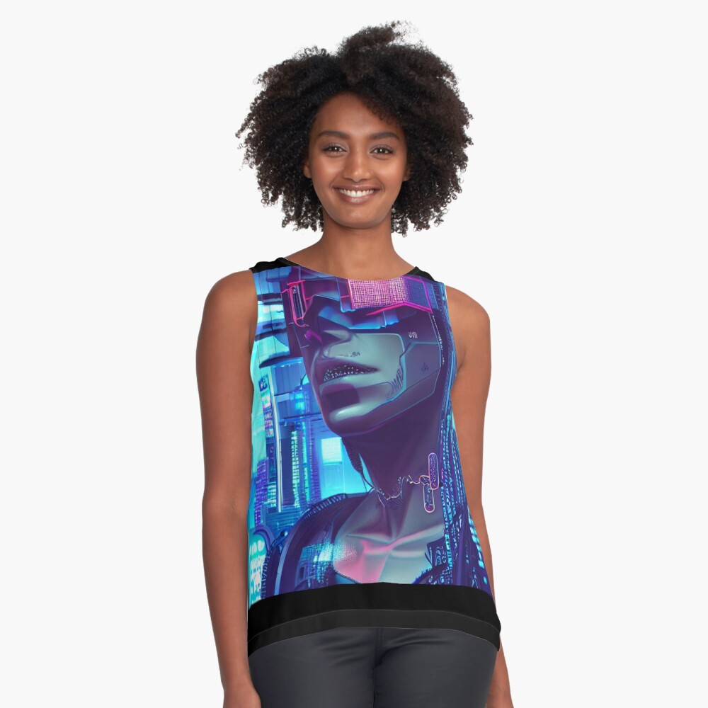 Item preview, Sleeveless Top designed and sold by BienThings.