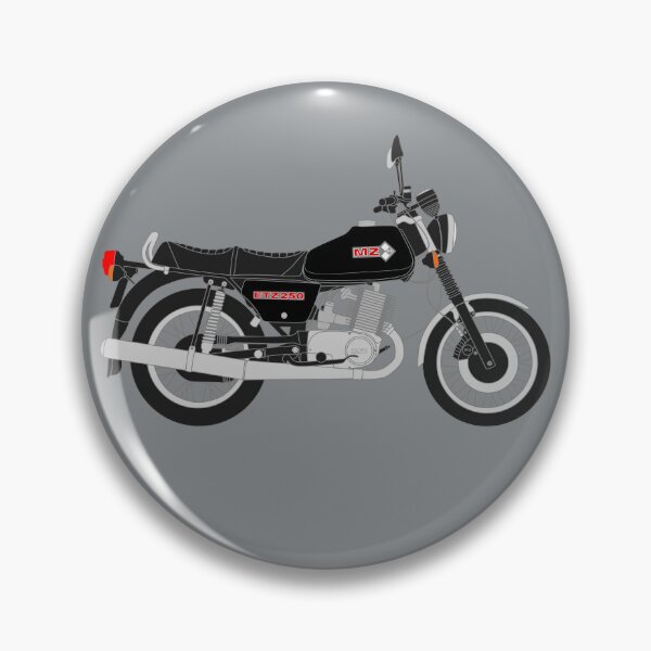 Item preview, MZ ETZ 250 motorbike two stroke black color designed and sold by EdimDesign.