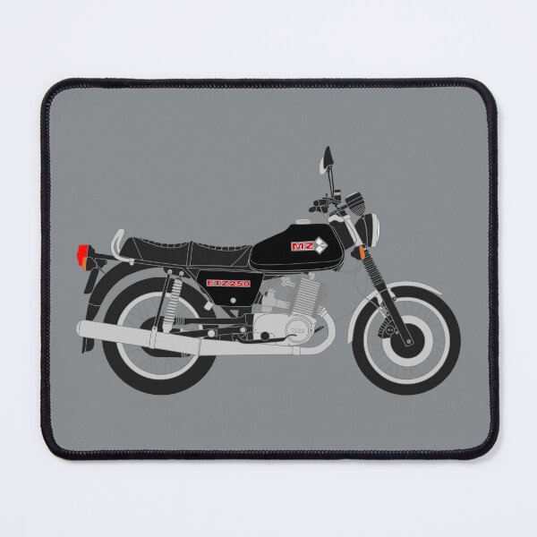 Item preview, MZ ETZ 250 motorbike two stroke black color designed and sold by EdimDesign.