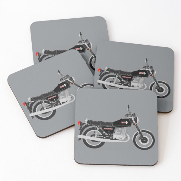Item preview, MZ ETZ 250 motorbike two stroke black color designed and sold by EdimDesign.