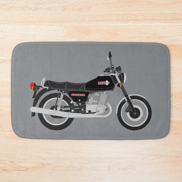 Item preview, MZ ETZ 250 motorbike two stroke black color designed and sold by EdimDesign.