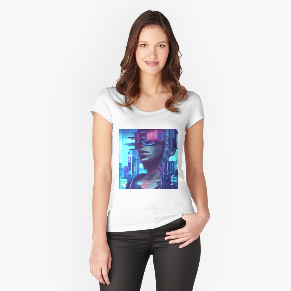 Item preview, Fitted Scoop T-Shirt designed and sold by BienThings.