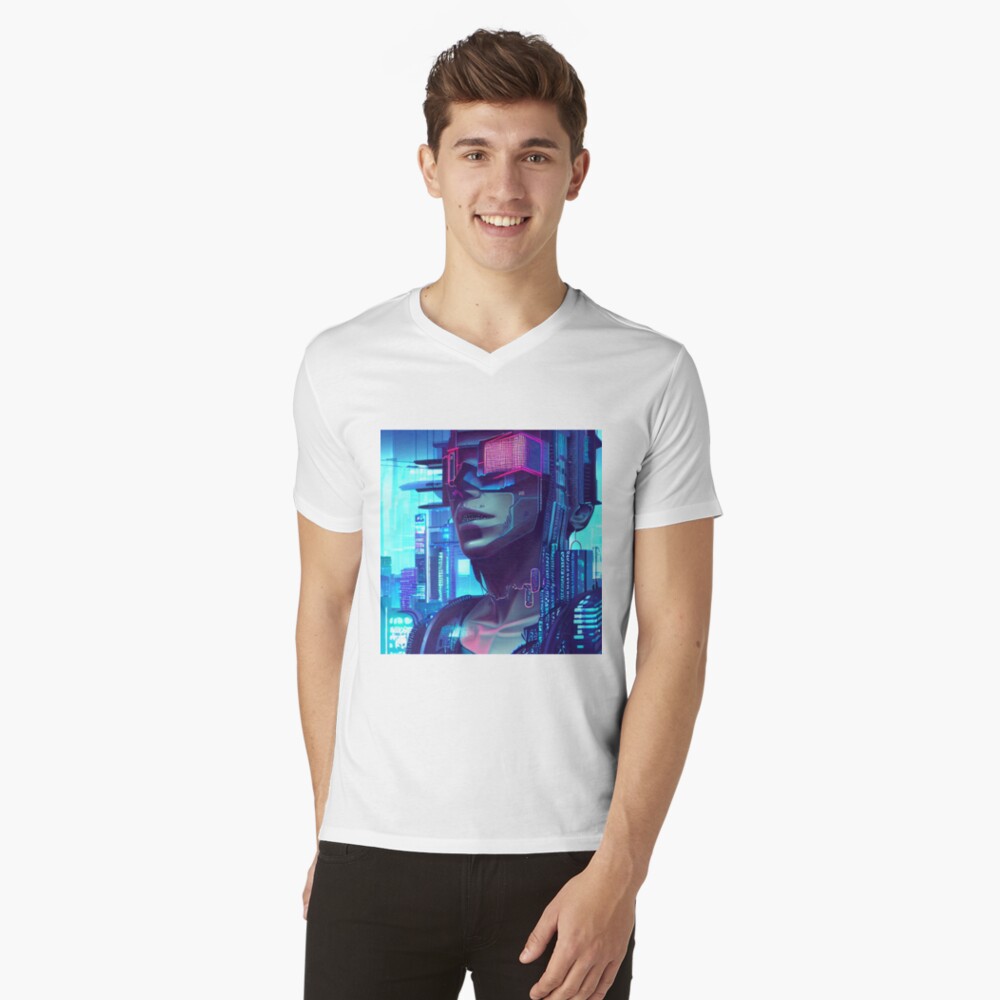 Item preview, V-Neck T-Shirt designed and sold by BienThings.