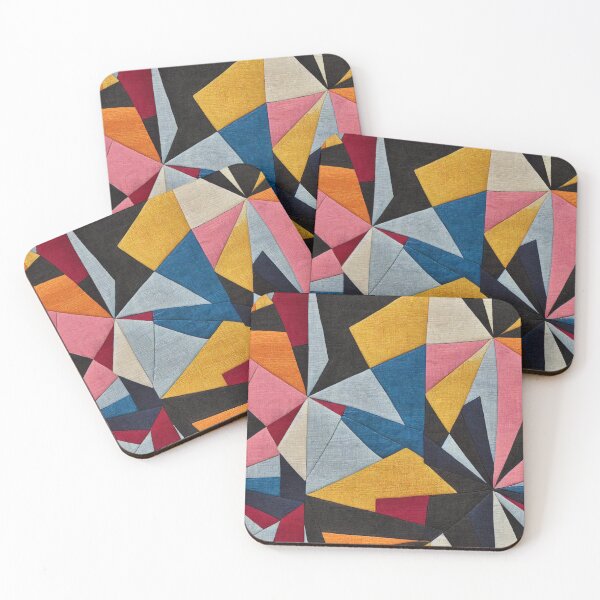 Item preview, Geo Fabric Patchwork 2 designed and sold by BuraxisDesigns.