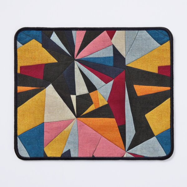 Item preview, Geo Fabric Patchwork 2 designed and sold by BuraxisDesigns.