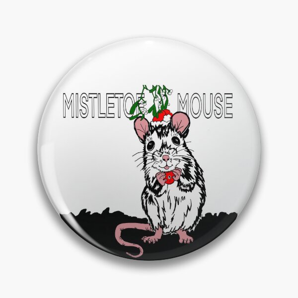 Item preview, Mistletoe Mouse designed and sold by PareidoliaFair.