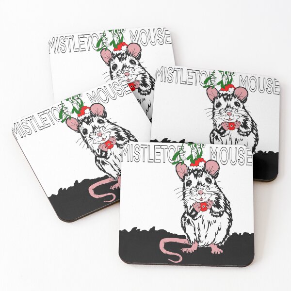 Item preview, Mistletoe Mouse designed and sold by PareidoliaFair.