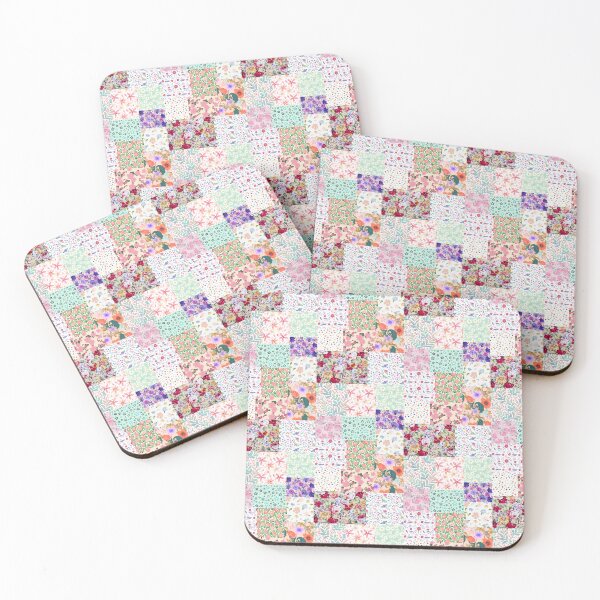 Item preview, Floral Patchwork pattern- Patchwork pattern designed and sold by Passacagliabusra.