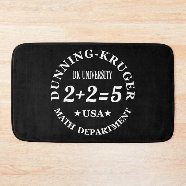 Item preview, Dunning-Kruger math department designed and sold by jdtees.