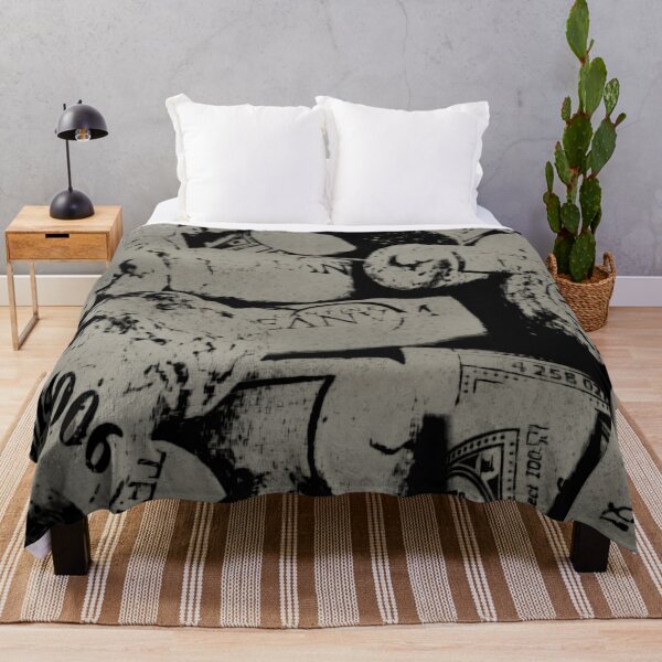 Item preview, Distressed Monochromatic Wine Cork Print designed and sold by DelynCreates.