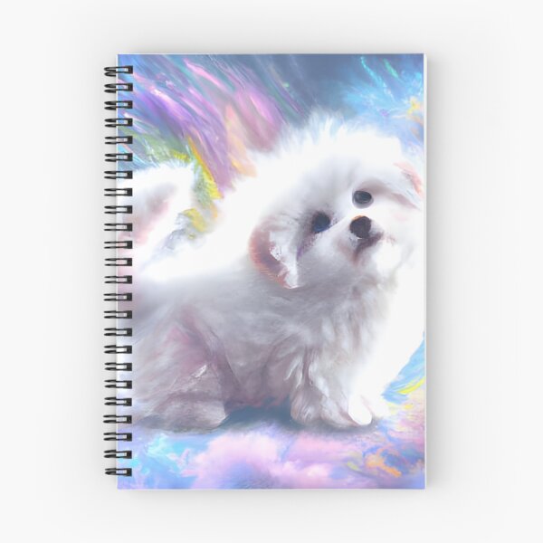 Item preview, Cute Rainbow Maltese Puppy Bathed in Sunshine designed and sold by Giftables.