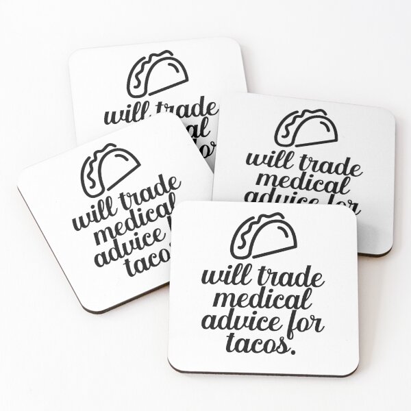 Artikelvorschau, Tauscht medizinischen Rat gegen Tacos entworfen und verkauft von nextneveldesign.