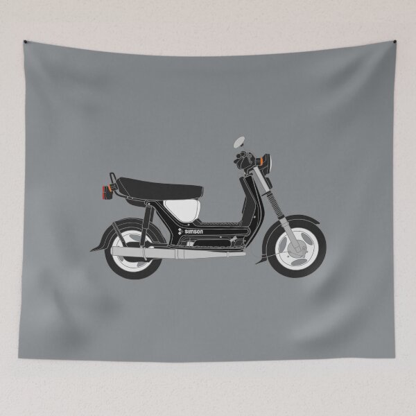 Item preview, Simson SR50 scooter black color designed and sold by EdimDesign.