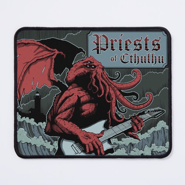 Item preview, Cthulhu Miskatonic Bass Guitar Rock Metal Music Tour Cosmic Horror Cool Colors designed and sold by Jason Roll.