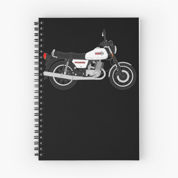 Item preview, MZ ETZ 250 motorbike two stroke white color designed and sold by EdimDesign.