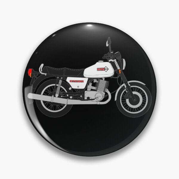 Item preview, MZ ETZ 250 motorbike two stroke white color designed and sold by EdimDesign.