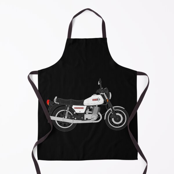 Item preview, MZ ETZ 250 motorbike two stroke white color designed and sold by EdimDesign.