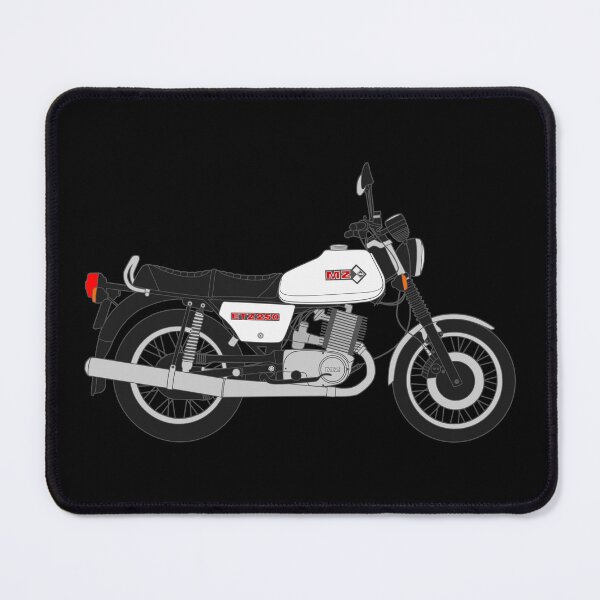 Item preview, MZ ETZ 250 motorbike two stroke white color designed and sold by EdimDesign.
